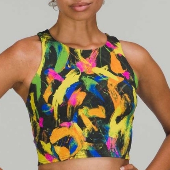 Lululemon Matching Set Shorts Bra Tank Top Yoga Running Gym Workout Outfit - Picture 7 of 13